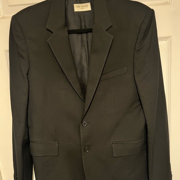 Saint Laurent Men's Dark Jacket